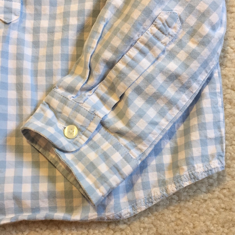 Gap gingham collared blouse - Picture 2 of 8